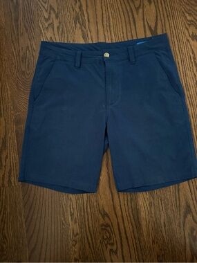 Southern Tide Navy Flat-Front Men's Shorts